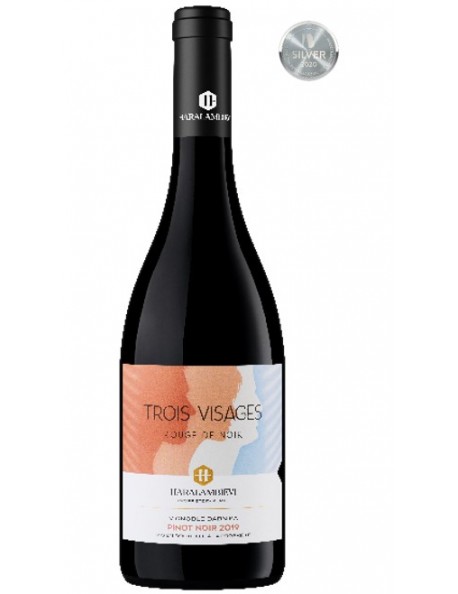 Trois Visages Rouge de Noir